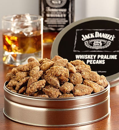 Jack Daniel's Whiskey Praline Pecan Tin